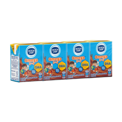 DUTCH LADY UHT OMEGA 3*6 - CHOCOLATE 125ML*4'S