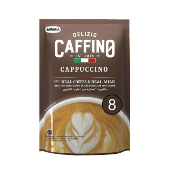 CAFFINO CAPPUCCINO -NO SUGAR 13GM*8'S