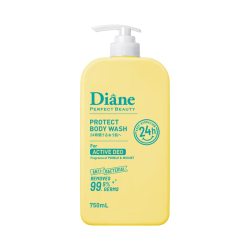 MOIST DIANE PROTECT BODY WASH ACTIVE DEO 750ML
