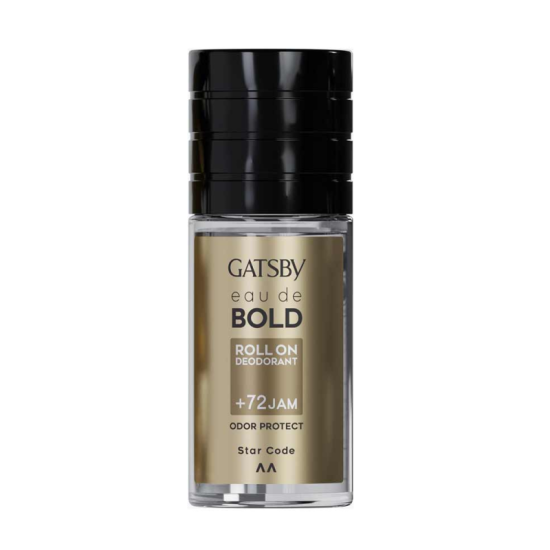 GATSBY EAU DE BOLD DEODORANT ROLL ON STAR CODE 50M
