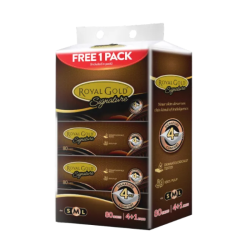 ROYAL GOLD SIGNATURE SOFT PACK (M SIZE) 80S*4+1