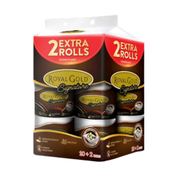 ROYAL GOLD SIGNATURE TOILET ROLL 200S*10+2R