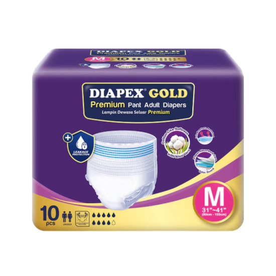 DIAPEX GOLD PREMIUM PANT ADULT M10