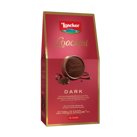 LOACKER LOACKINI DARK 100GM