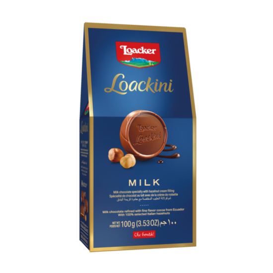 LOACKER LOACKINI MILK 100GM