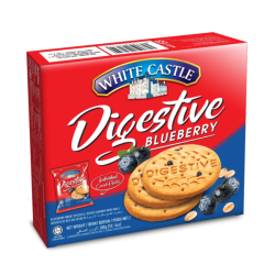 WHITE CASTLE DIGESTIVE BISCUIT BLUEBERRY 288GM
