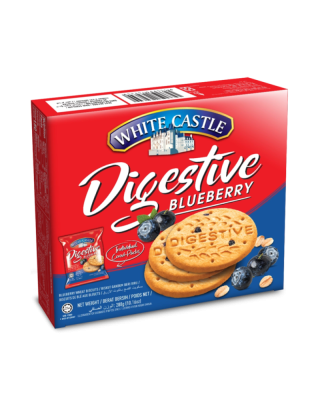 WHITE CASTLE DIGESTIVE BISCUIT BLUEBERRY 288GM
