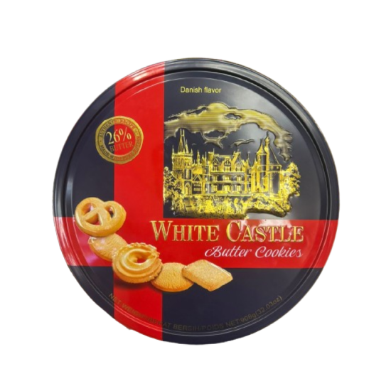WHITE CASTLE BUTTER COOKIES PREMIUM 26% 908GM