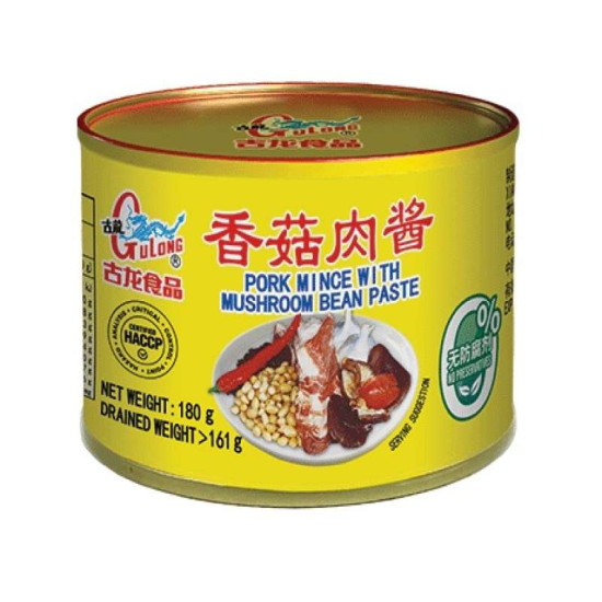 GULONG PORK MINCE MUSHROOM BEAN PASTE 180GM