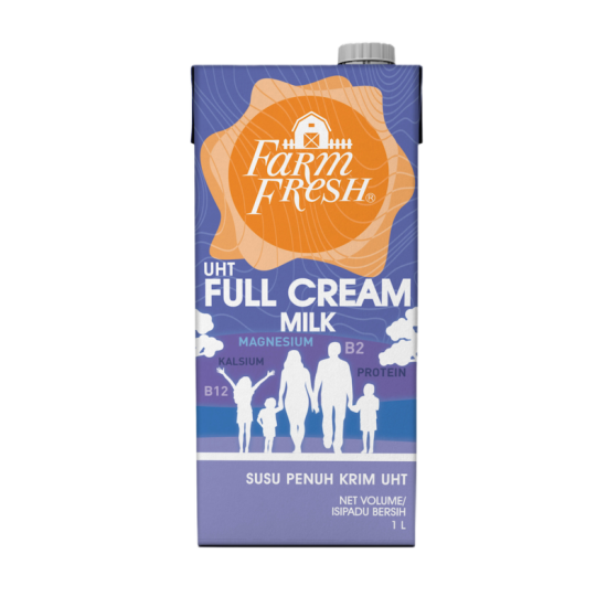 FARM FRESH UHT FULL CREAM MILK 1 LITER
