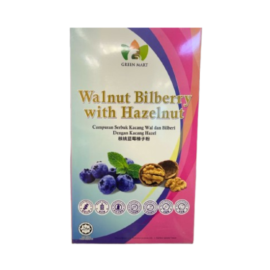 HEI HWANG WALNUT BILBERRY POW W HAZELNUT 30GM*10'S