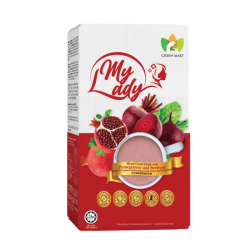 HEI HWANG MY LADY POMEGRANATE & BEETROOT 25GM*10'S