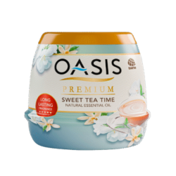 OASIS PREMIUM AIR FRESHENER GEL SWEET TEA TIME 200GM