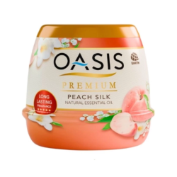 OASIS PREMIUM AIR FRESHENER GEL - PEACH SILK 200GM