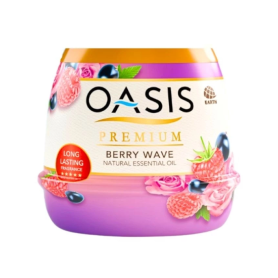 OASIS PREMIUM AIR FRESHENER GEL - BERRY WAVE 200GM