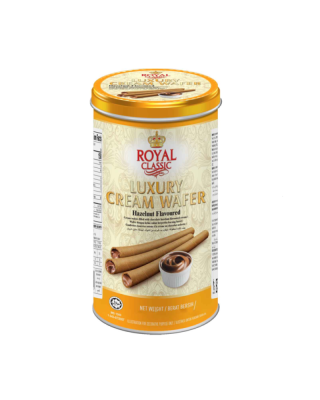 ROYAL CLASSIC LUXURY CREAM WAFER HAZELNUT 300GM