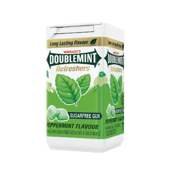 DOUBLEMINT REFRESHERS GUM PEPPERMINT 40GM