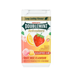 DOUBLEMINT REFRESHERS GUM FRUIT MIX 40GM