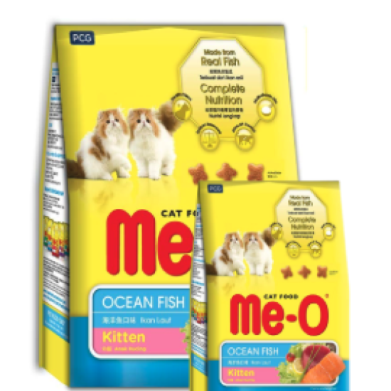 Me-O - DRY KITTEN OCEAN FISH 1.1kg