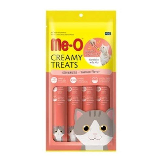 Me-O CREAMY TREATS SALMON 4*15g