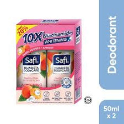 SAFI H'BISTA DEO R/ON (T/P) BEAUTY CARE 50ML*2