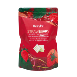BERYL'S WHITE CHOCO DRIED STRAWBERRY CHIPS 280GM