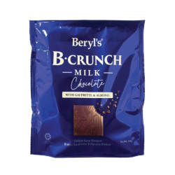 BERYL'S B.CRUNCH MILK CHOCO GAUFRETTE&ALMOND 150G