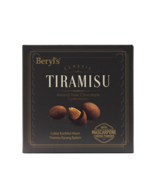 BERYL'S TIRAMISU ALMOND DARK CHOCOLATE 65GM