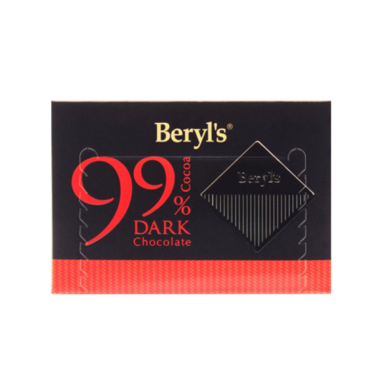 BERYL'S 99% DARK CHOCOLATE 60GM