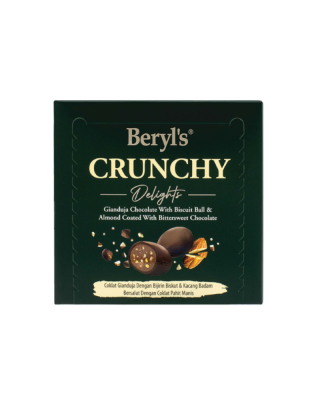 BERYL'S CRUNCHY DELIGHT GIANDUJA BITTERSWEET CHOCO 60GM
