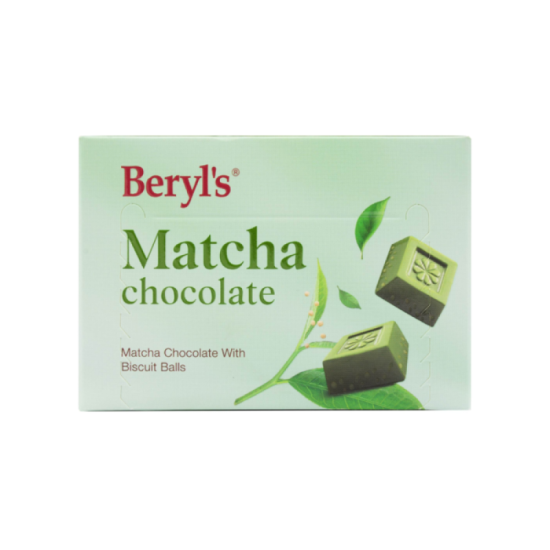 BERYL'S MATCHA CHOCOLATE CRUNCHY MALT PUFF 60GM