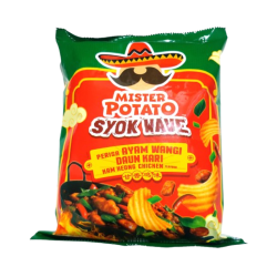 MISTER POTATO SYOK WAVE KAM HEONG CHICKEN 55GM