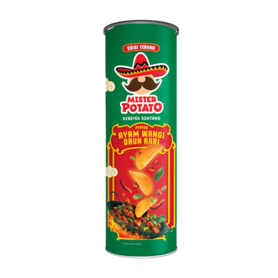 MISTER POTATO CRISPS KAM HEONG CHICKEN 125GM