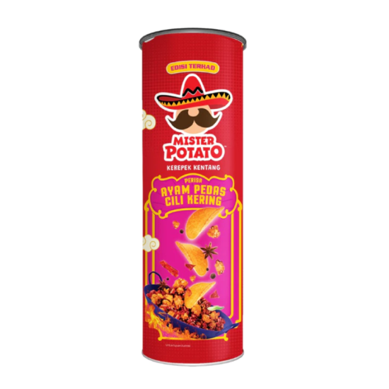 MISTER POTATO CRISPS LA ZI JI 125GM