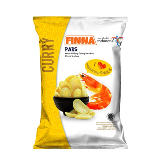 FINNA PARS SHRIMP CRACKER CURRY 40GM