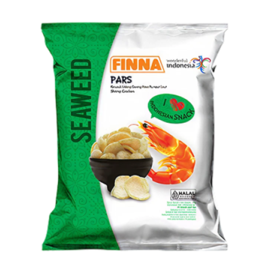 FINNA PARS SHRIMP CRACKER SEAWEED 40GM