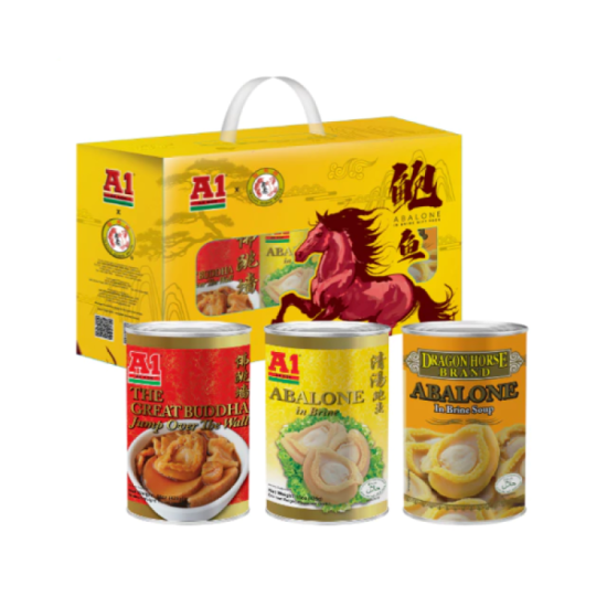 A1 X DH ABALONE BRINE SOUP CNY GIFT PACK 425GM*3