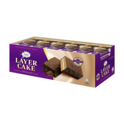 BAKE STORY CHOCOLATE COATED LAYER CAKE 16GM*24