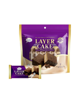 BAKE STORY CHOCOLATE COATED LAYER CAKE 16GM*7