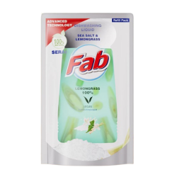 FAB DISHWASH LIQUID (RF) SEA SALT & LEMONGRASS 850ML