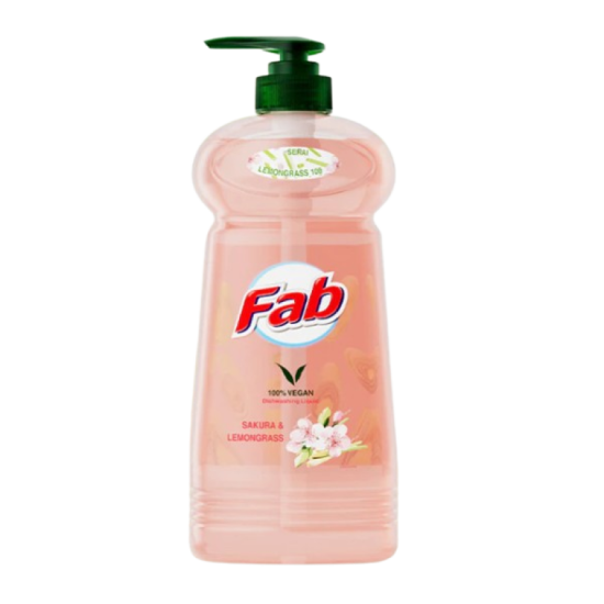 FAB DISHWASH LIQUID SAKURA & LEMONGRASS 1L