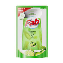 FAB DISHWASH LIQUID (RF) LIME & LEMONGRASS 850ML