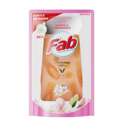 FAB DISHWASH LIQUID (RF) SAKURA & LEMONGRASS 850ML