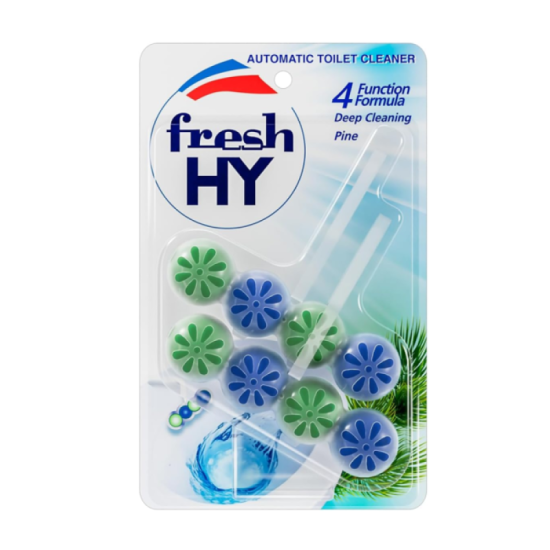 FRESH HY AUTO TOILET CLEANER PINE 50G*2