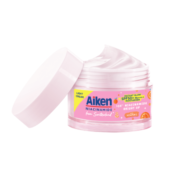 AIKEN NIACINAMIDE BRIGHT SPF 50 GLOW MOIST 30G