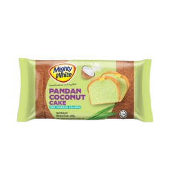 MIGHTY WHITE PANDAN COCONUT CAKE 300GM
