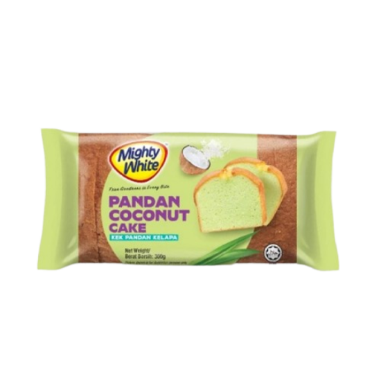 MIGHTY WHITE PANDAN COCONUT CAKE 300GM