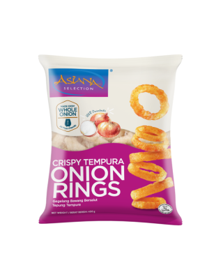 ASIANA SELECTION CRISPY TEMPURA ONION RINGS 400G