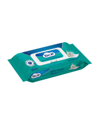 DR.P PREMIUM ADULT WIPES 40'S