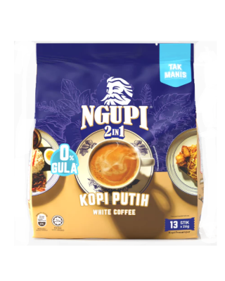 ZUS NGUPI INSTANT PREMIX -2IN1 WHITE COFFEE 33GM*13'S